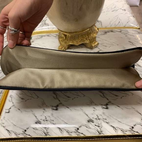 Stella McCartney Purple Satin Clutch Bag - Picture 9 of 16